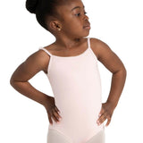 CAPEZIO CC100C GIRLS CAMISOLE LEOTARD WITH ADJUSTABLE STRAPS
