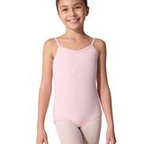 CAPEZIO CC102C GIRLS V-NECK CAMISOLE LEOTARD
