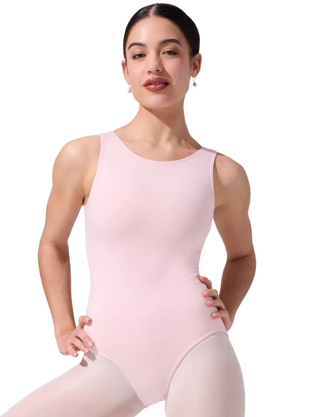 CAPEZIO CC201 WOMEN HIGH NECK TANK LEOTARD
