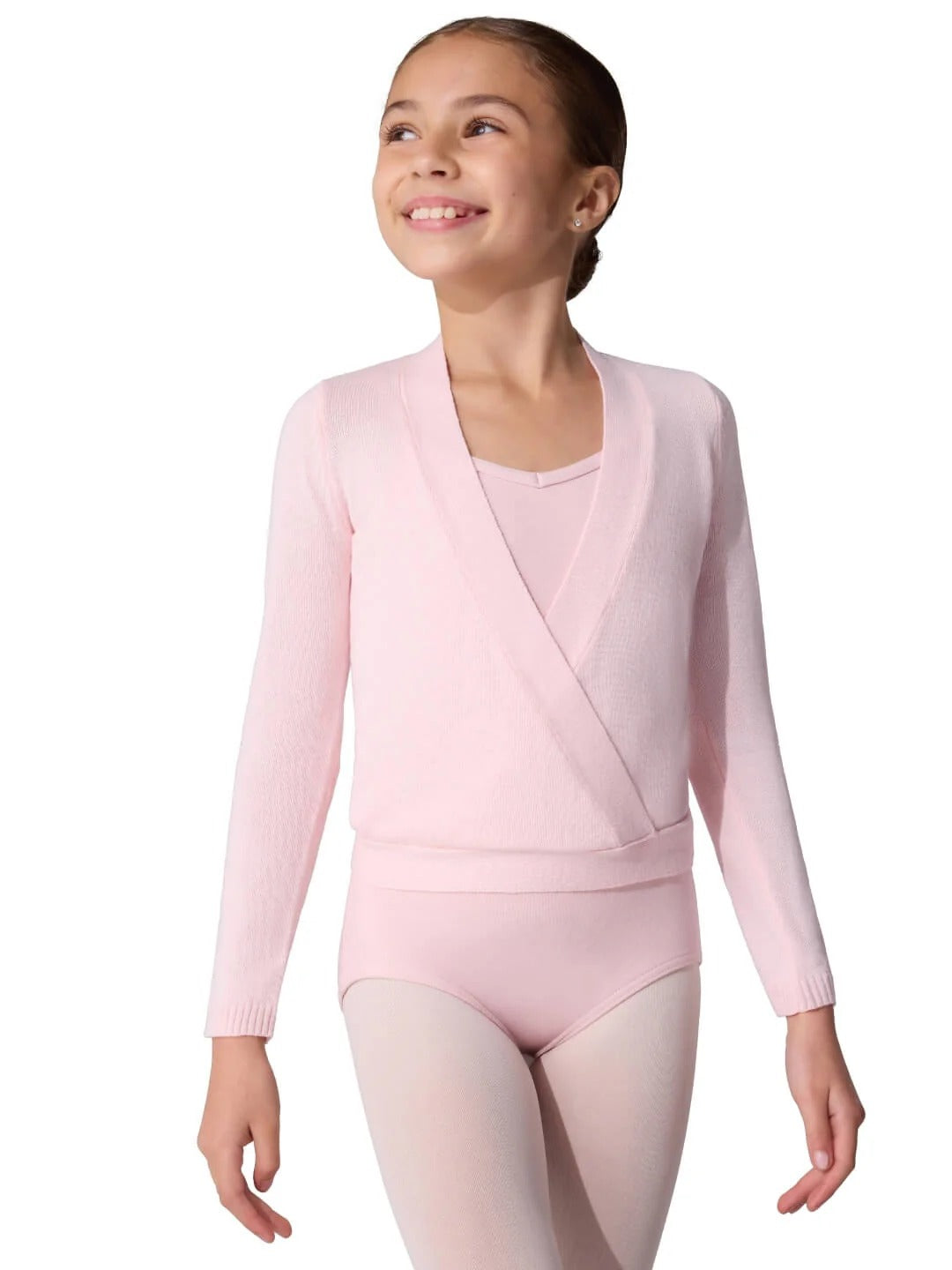 CAPEZIO CK10949C GIRLS QUINTESSENTIAL WRAP SWEATER