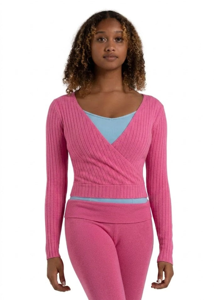 CAPEZIO CK11002C GIRLS HARMONIE CROSSOVER SWEATER