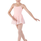 BLOCH CL3977 GIRLS SKIRTED CAMISOLE LEOTARD