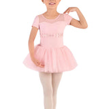 BLOCH CL9262 GIRLS DALIAH CAP SLEEVE TUTU DRESS
