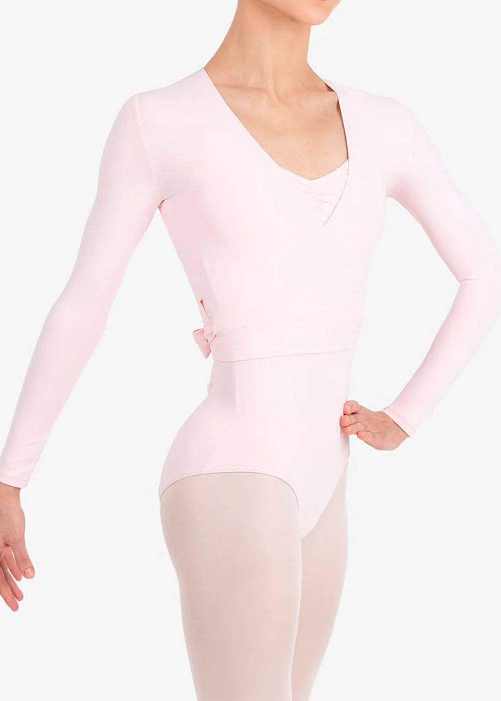 CAPEZIO SE1045C GIRLS STUDIO COLLECTION WRAP TOP