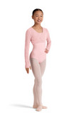 BLOCH CZ30009 GIRLS FIX WRAP KNIT CROP TOP