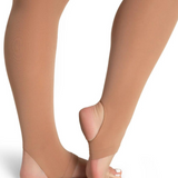 CAPEZIO 1961 SELF KNIT WAIST STIRRUP TIGHTS