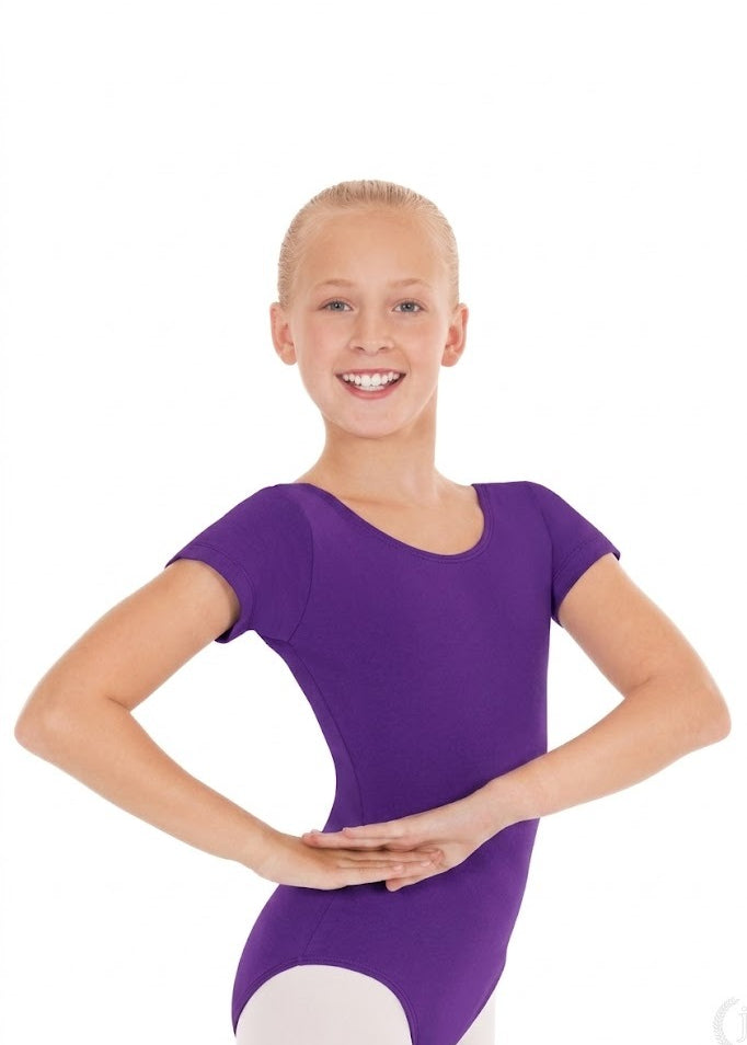 EUROTARD-1043C SHORT SLEEVE LEOTARD