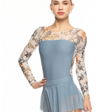 ELEVE DANCEWEAR GIRLS TRI LONG SLEEVE LEOTARD