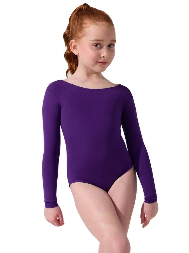 CAPEZIO TB134C GIRLS CLASSIC LONG SLEEVE LEOTARD