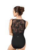 MIRELLA M4044LM LACE BACK TANK LEOTARD