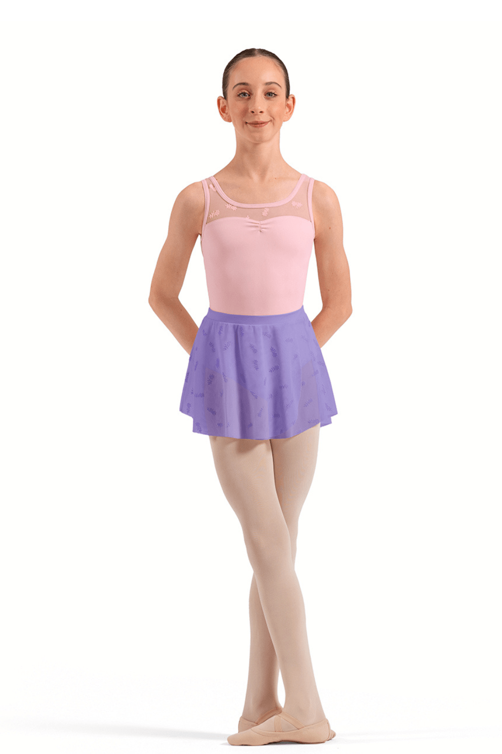 BLOCH CR10009 GIRLS PULL ON WRAP SKIRT - The Dance Shoppe