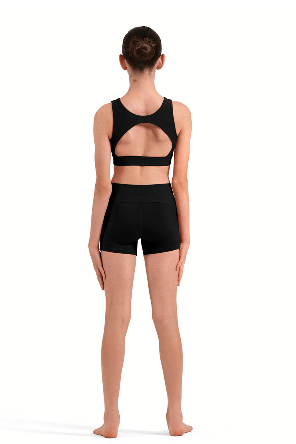 BLOCH CZ30038 GIRLS LOGO CROP TOP - The Dance Shoppe