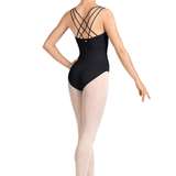 MIRELLA M50006LM WOMEN STRAP BACK CAMISOLE LEOTARD