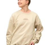 COVET DANCE AMI-SS ASK ME SWEATSHIRT