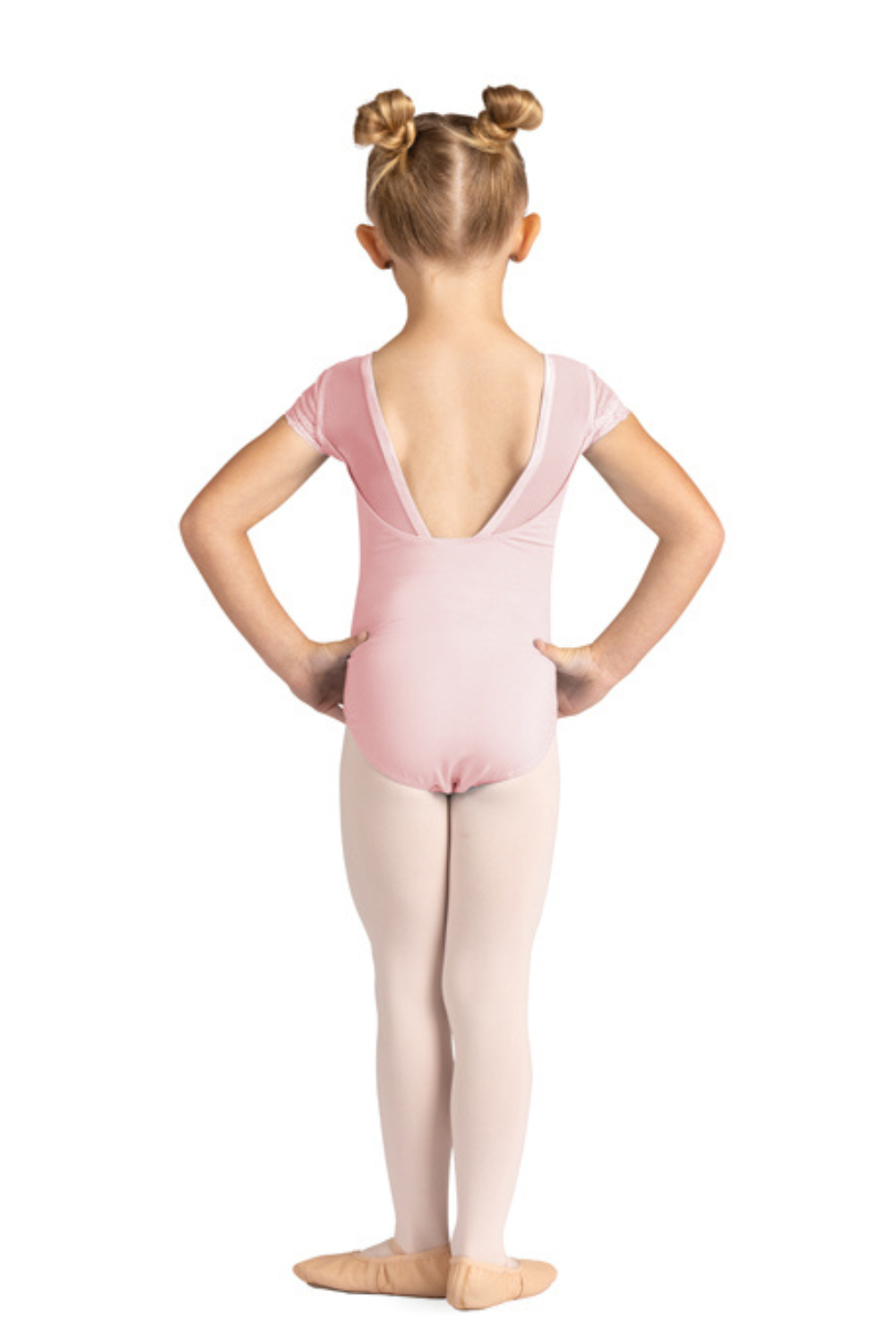 DANSHUZ 24105C GIRLS SCARLETT CAP SLEEVE LEOTARD