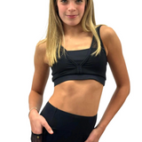 HONEYCUT T3107 GIRLS DOUBLE DIP TOP