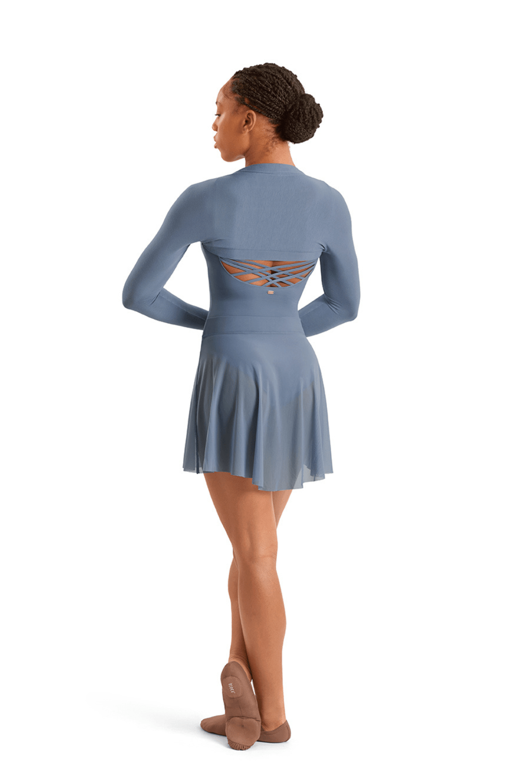 MIRELLA M30015L WOMEN LONG SLEEVE SHRUG - The Dance Shoppe