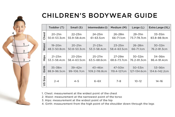 CAPEZIO TB111C CHILDREN'S CLASSIC STRETCH DANCE BRIEF