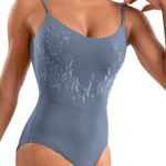MIRELLA M70007LM WOMEN FLORAL CAMISOLE LEOTARD - The Dance Shoppe