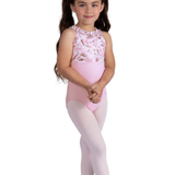DANSHUZ 26109C GIRLS DAHLIA RUFFLE PINR TANK LEOTARD