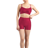 M6048L WOMEN HIGH WAIST SHORTS-MIRELLA
