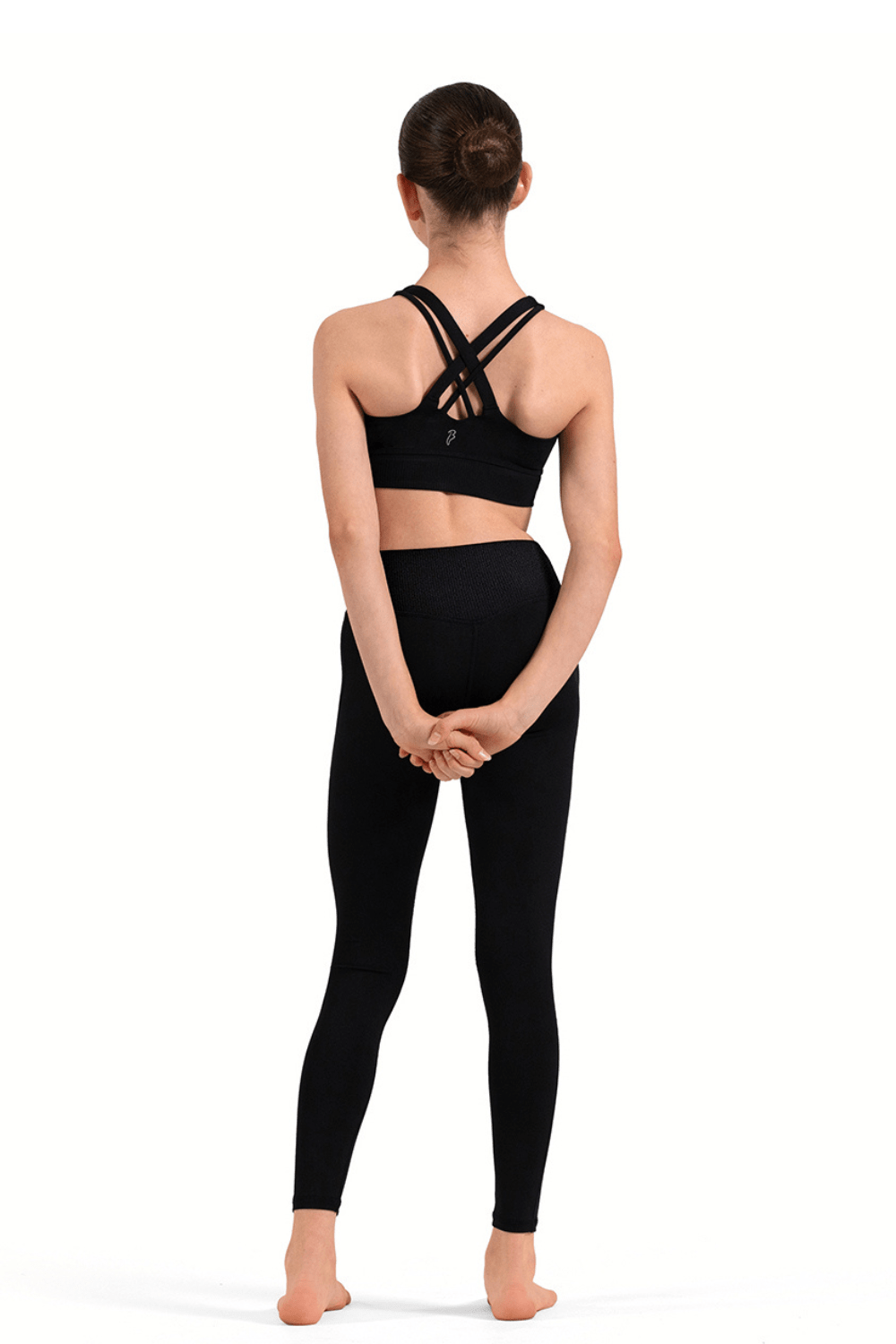 BLOCH CZ30037 GIRLS BK CROP TOP - The Dance Shoppe