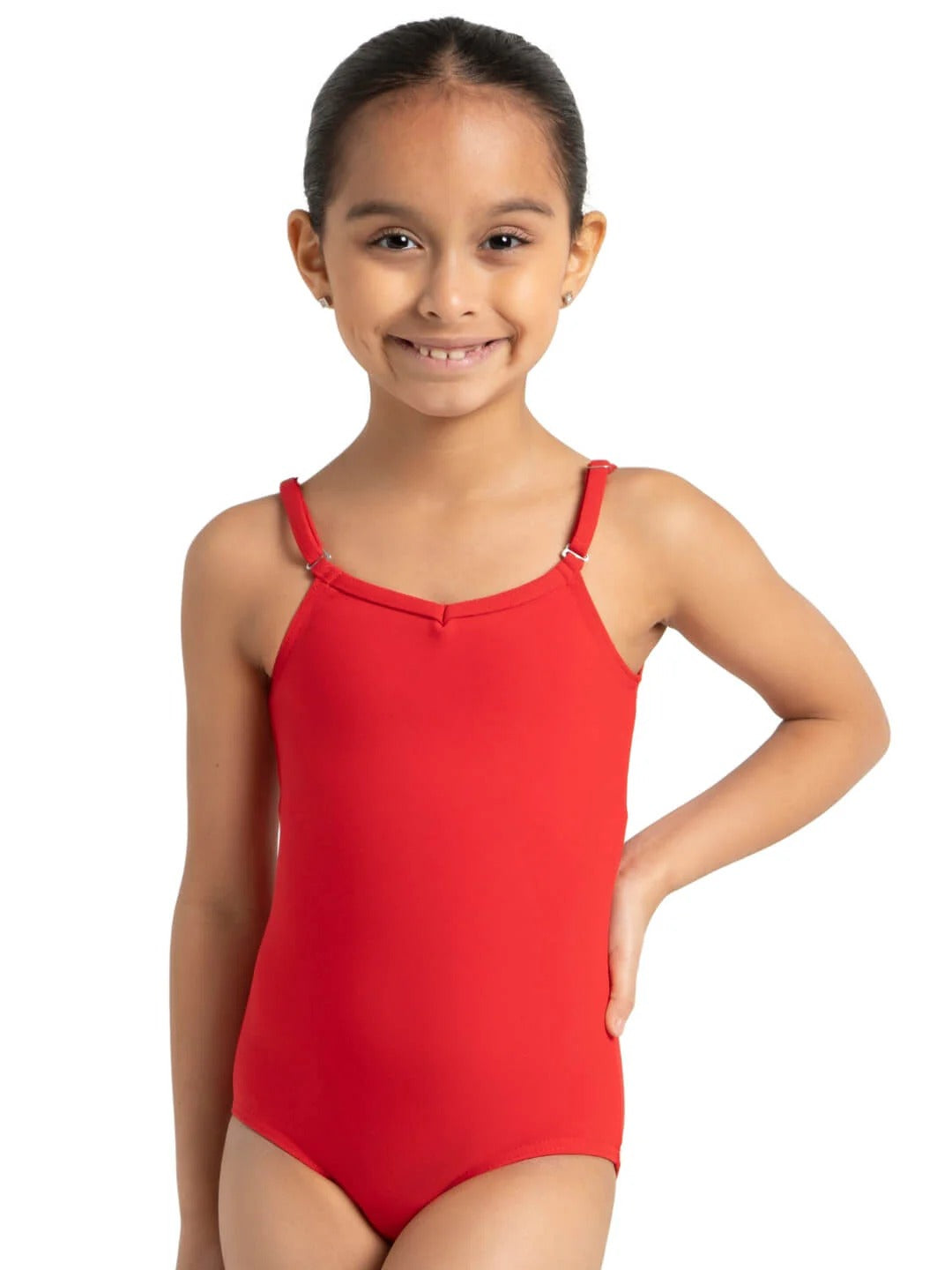 CAPEZIO TB1420C GIRLS ADJUSTABLE STRAPS CAMISOLE LEOTARD