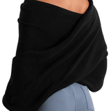 MIRELLA M30016L WOMEN WARM UP WRAP TOP - The Dance Shoppe