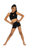 DANSHUZ 25314C GIRLS LULU NOIR TOP