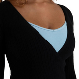 CAPEZIO CK11002C GIRLS HARMONIE CROSSOVER SWEATER
