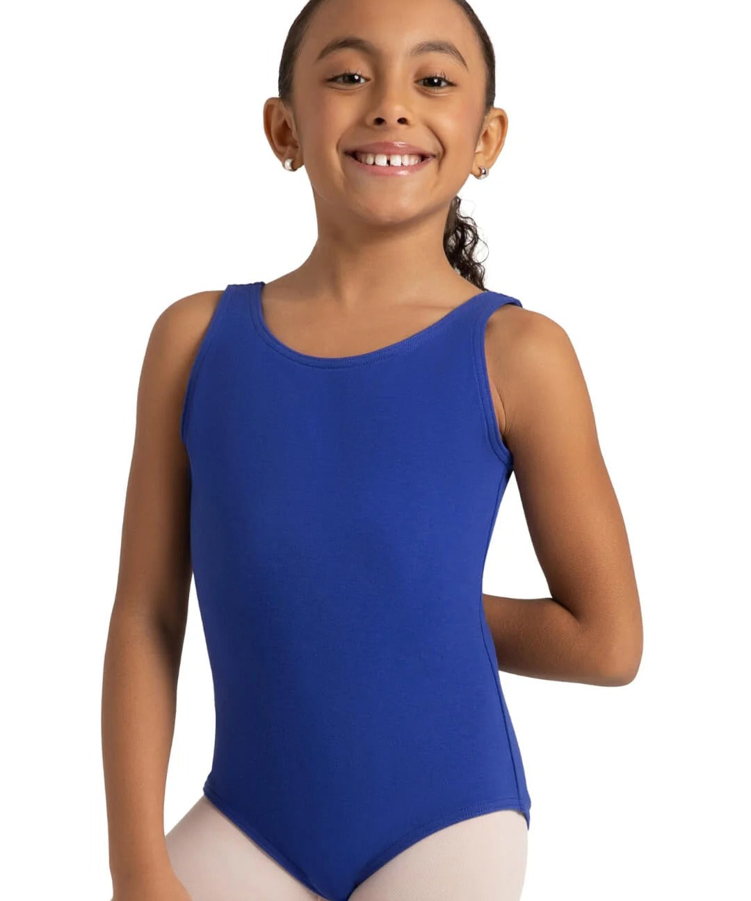 CAPEZIO CC201C GIRLS HIGH NECK TANK LEOTARD