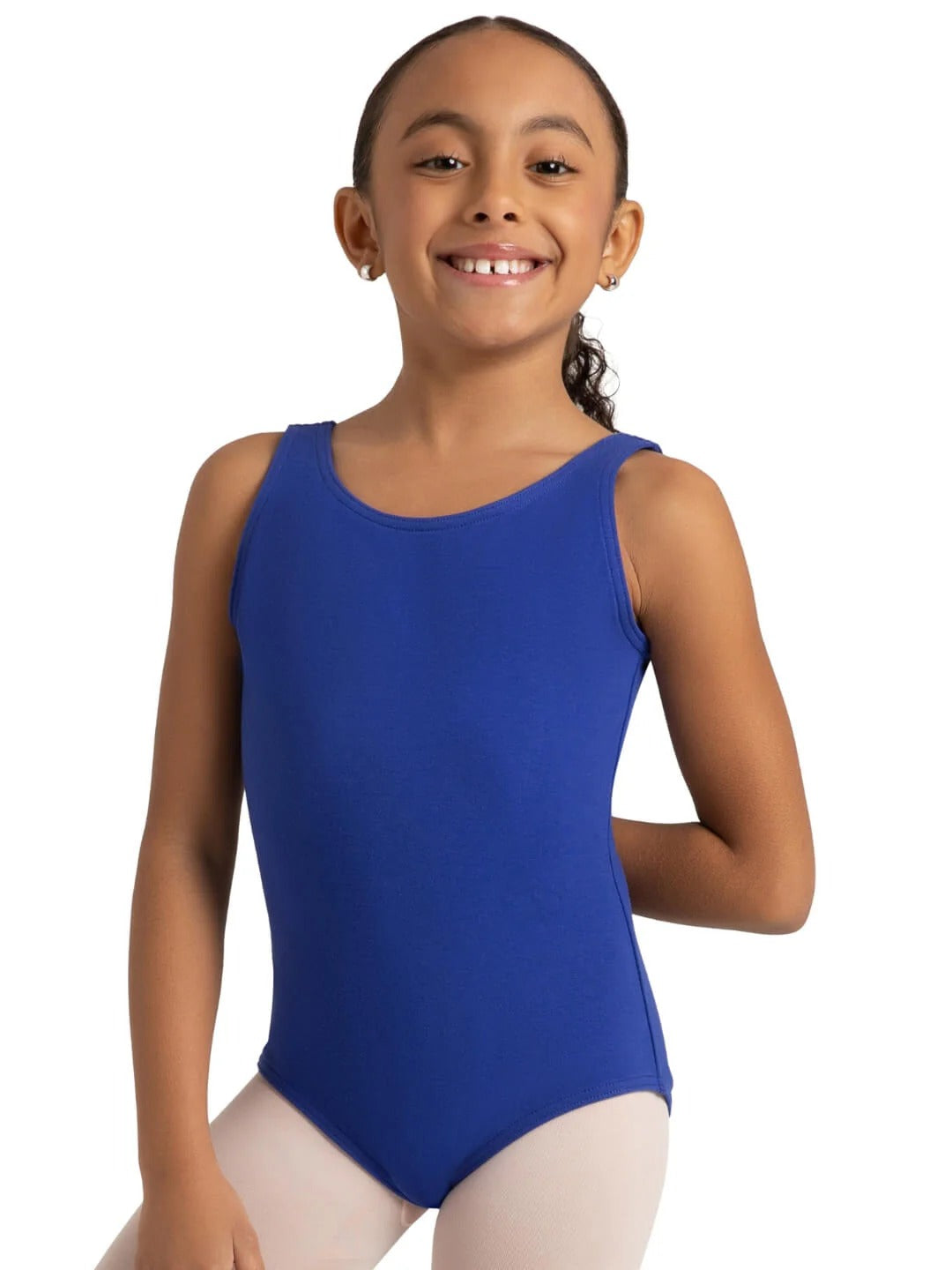 CAPEZIO CC201C GIRLS HIGH NECK TANK LEOTARD