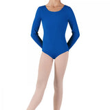 BLOCH CL5409 GIRLS BASIC LONG SLEEVE LEOTARD