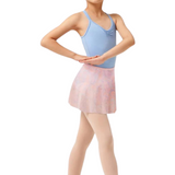 MIRELLA MS149C GIRLS PRINTED MESH PULL ON SKIRT