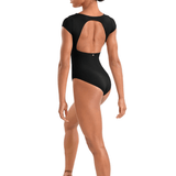 MIRELLA M20010LM LADIES FLORAL CAP SLEEVE LEOTARD - The Dance Shoppe