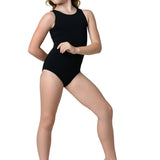 DANSHUZ 2404C GIRLS MULTI STRAP TANK LEOTARD
