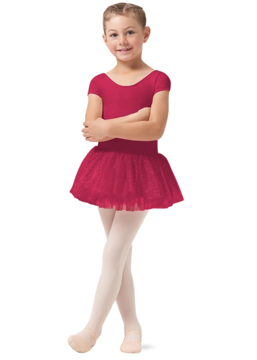 BLOCH CL1022 GIRLS CAP SLEEVE TUTU DRESS