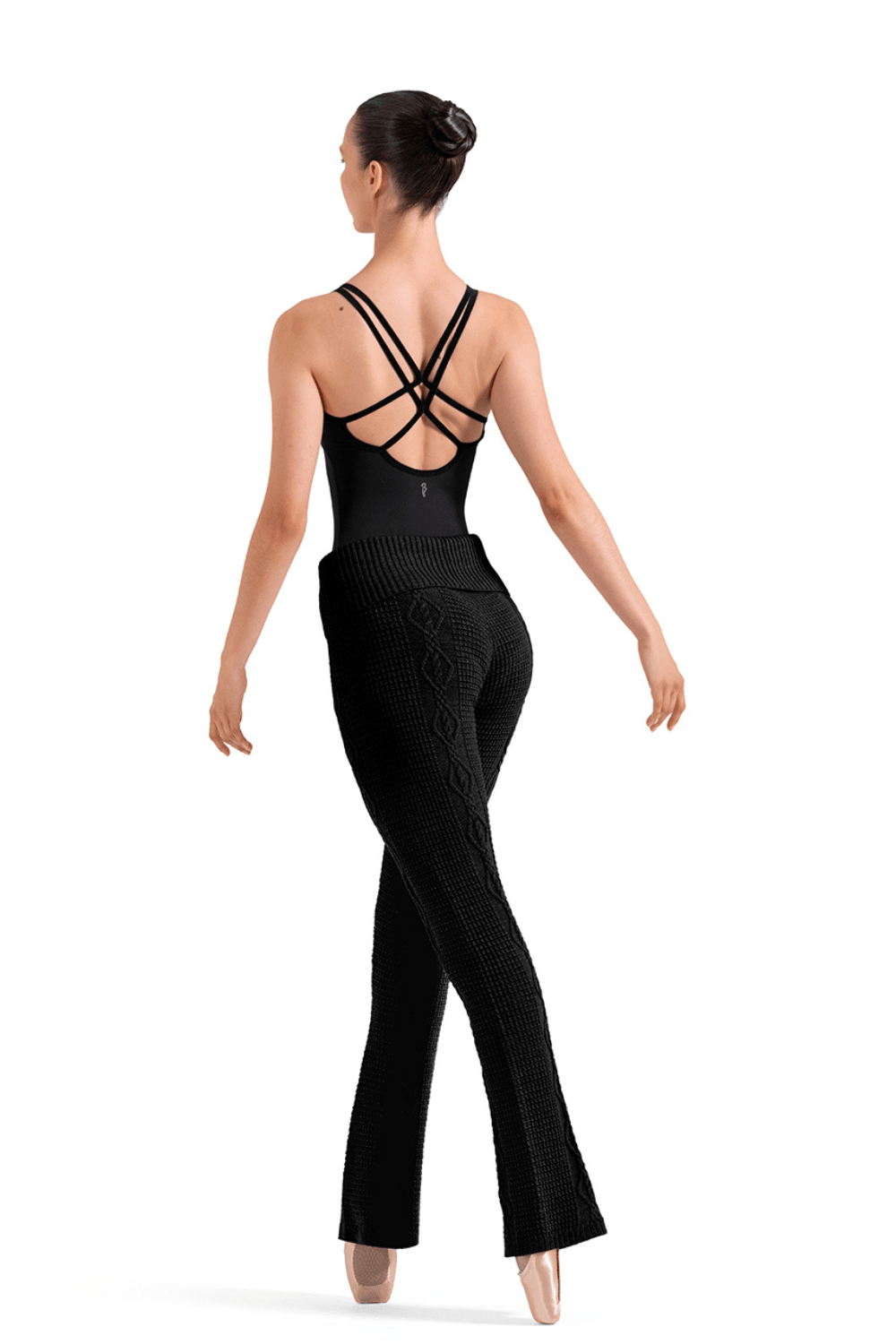 BLOCH P80010 WOMEN KNIT FLARE PANTS - The Dance Shoppe