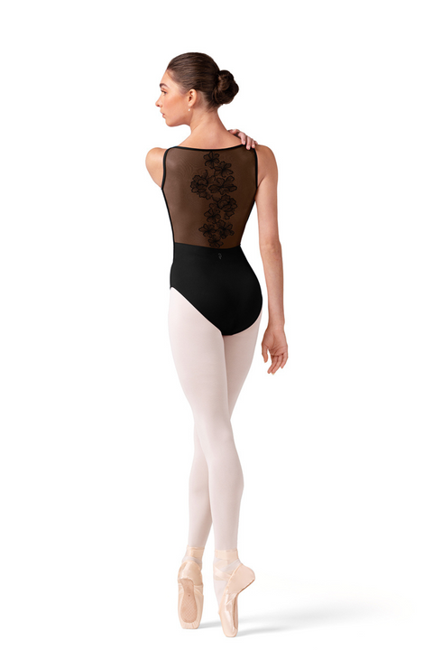 BLOCH L40004 WOMEN BOAT NECK TANK LEOTARD