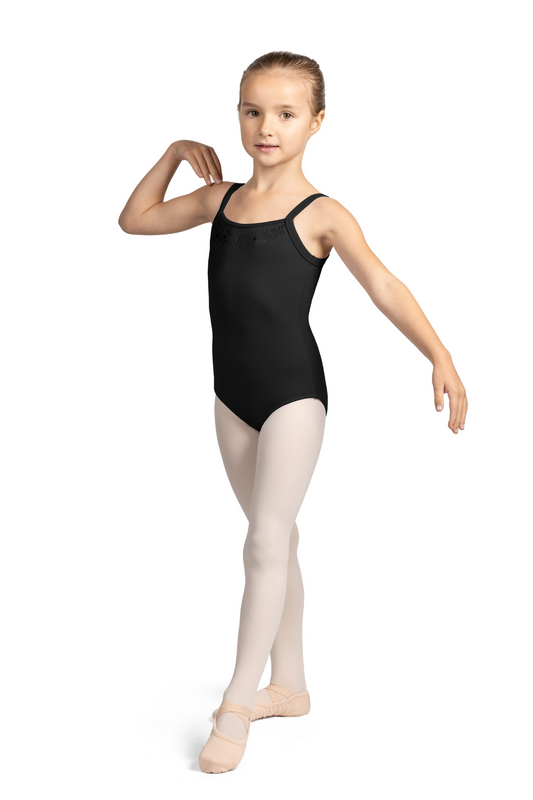 MIRELLA M1249C GIRLS TWIST BACK CAMISOLE LEOTARD