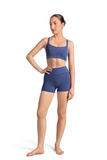 MIRELLA M30002L WOMEN CROSS BACK CAMISOLE CROP TOP