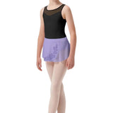 BLOCH CR0501 GIRLS SAGE MESH WRAP SKIRT