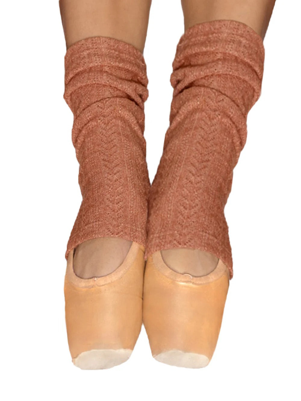 -ELEVE DANCEWEAR-WOMEN STIRRUP LEG WARMER ANKLE KNIT