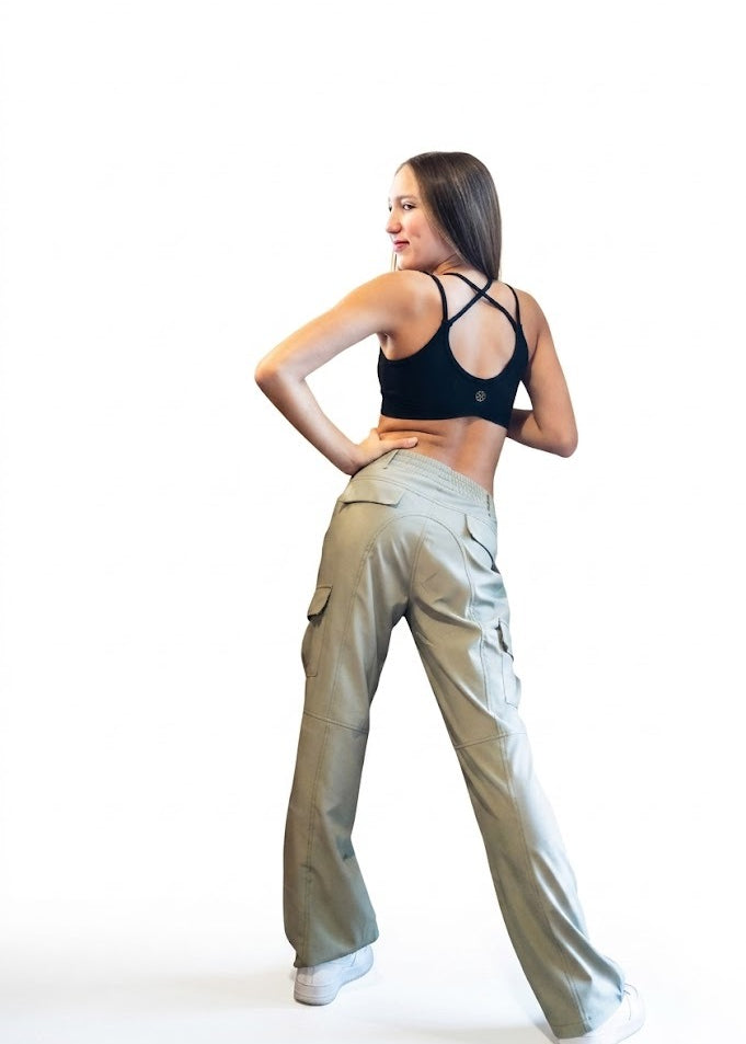 HONEYCUT B3220 WOMEN SLIDER CARGO PANT