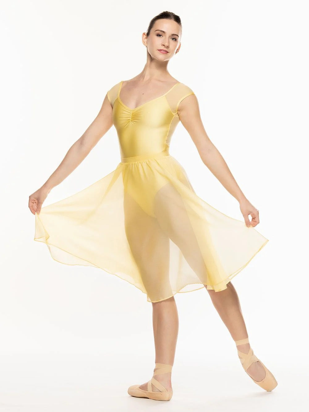 -ELEVE DANCEWEAR-WOMEN CHIFFON REHEARSAL SKIRT