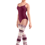 BLOCH W11007 WOMEN STRIPED LEG WARMERS