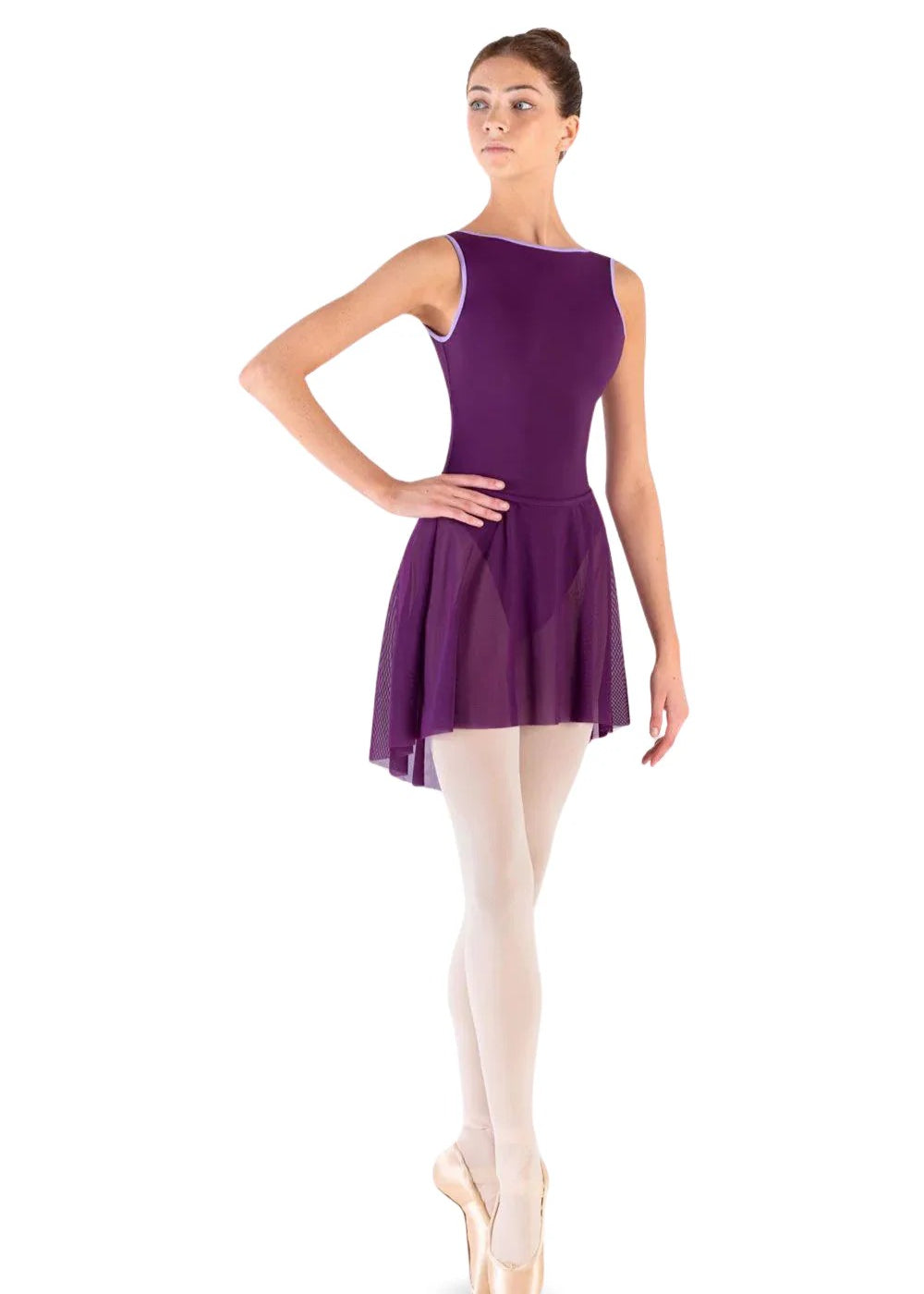 BLOCH R5241 WOMEN SERENDIPITY MESH PULL ON SKIRT