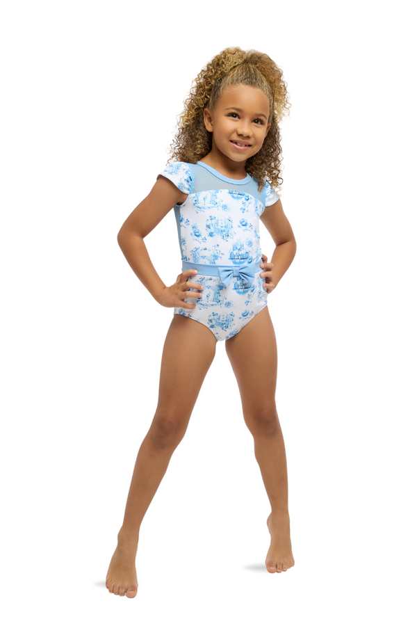 ROXIE DANCEWEAR GIRLS JEMMA SHORT SLEEVE LEOTARD