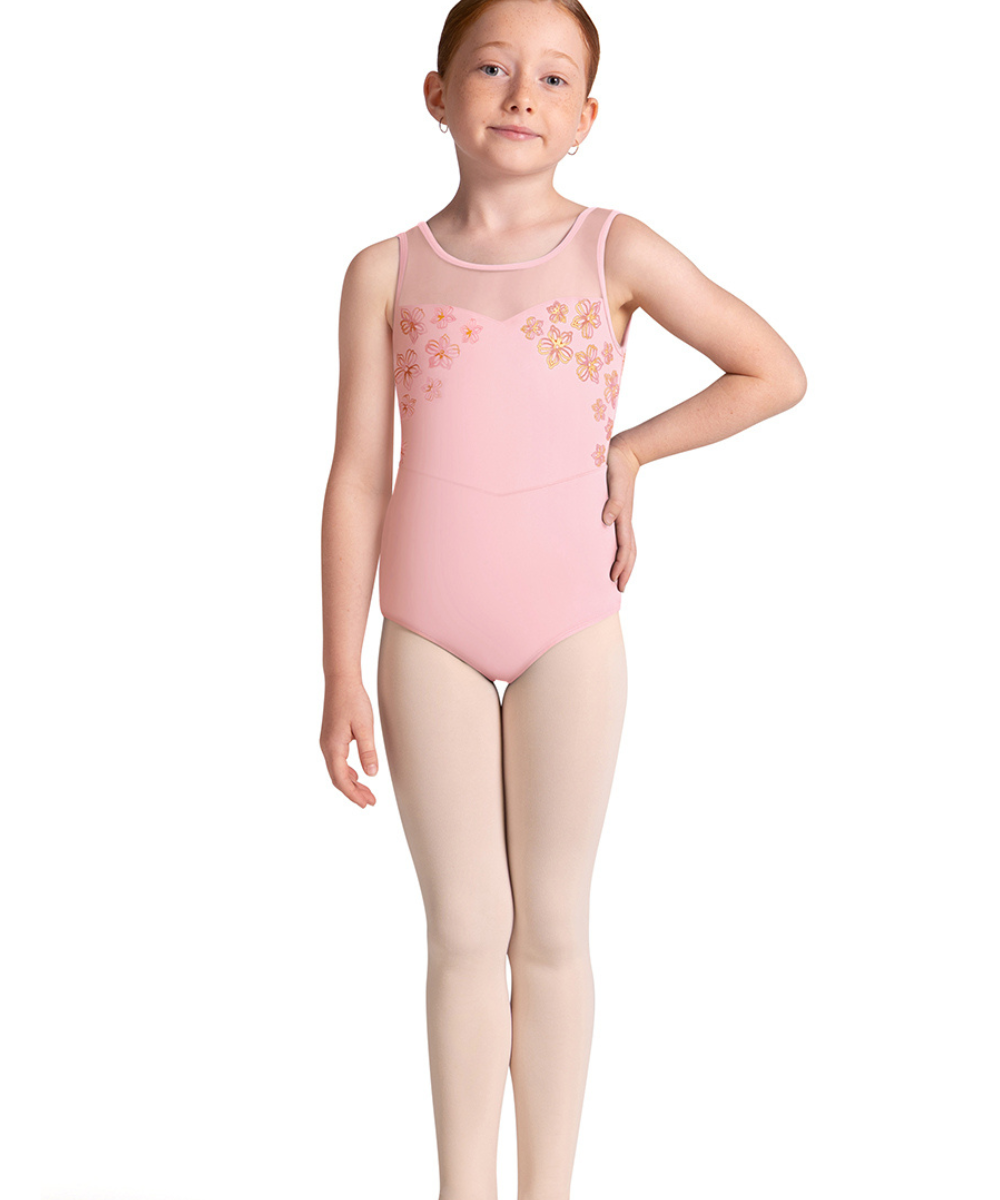 GIRLS LINDA TANK LEOTARD- BLOCH