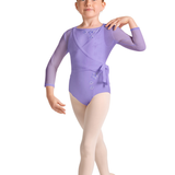 BLOCH CZ300126 GIRLS L/S WRAP TOP